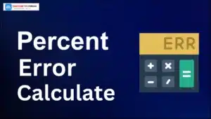 Percent error Calculator Tool