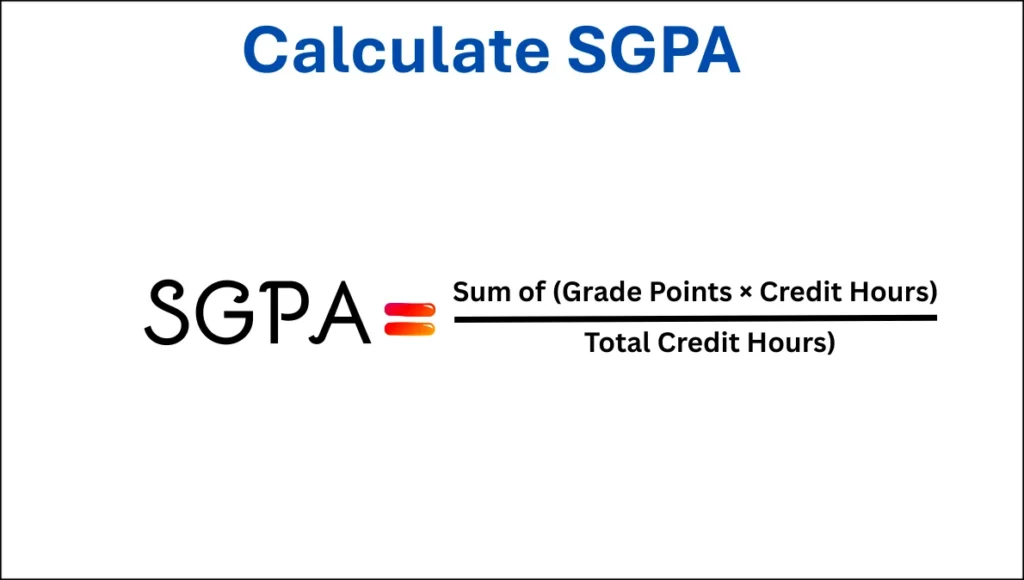Calculate SGPA Formula