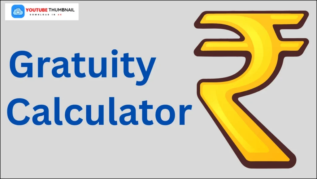 Gratuity Calculation Formula