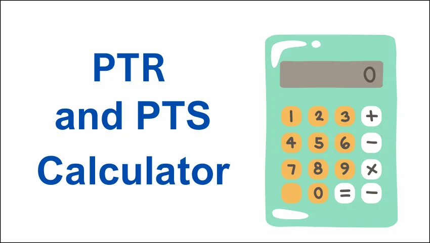 PTR PTS Calculator