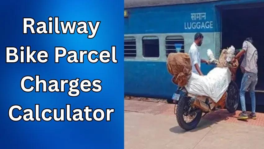Railway Bike Parcel Charges Calculator