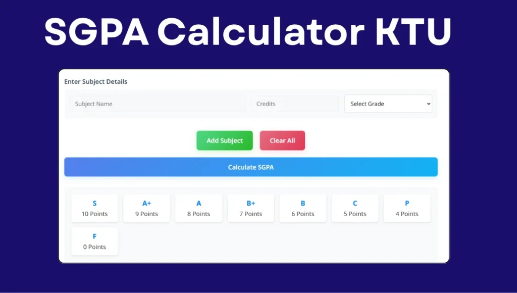 SGPA Calculator KTU